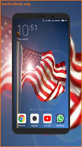 America Flag Wallpaper screenshot
