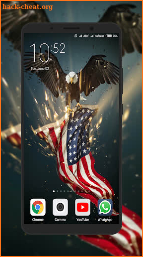 America Flag Wallpaper screenshot
