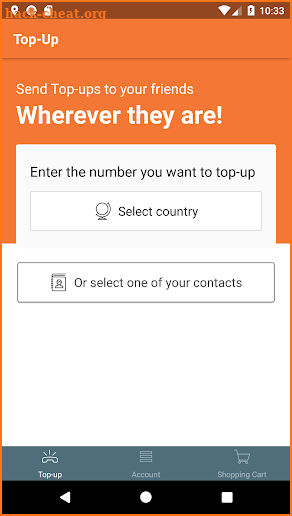 America Voice ® - Mobile TopUp screenshot