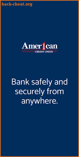 American 1 Online Banking screenshot
