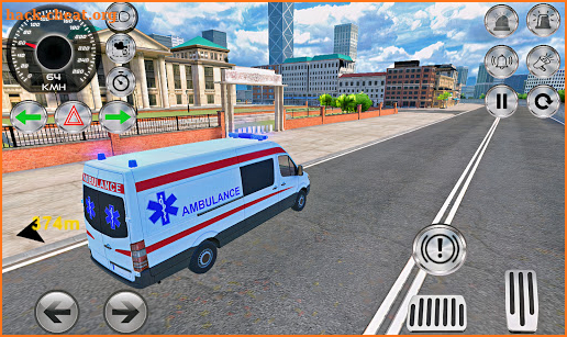 American 911 Ambulance Car Game: Ambulance Games screenshot