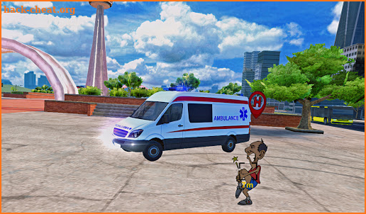 American 911 Ambulance Car Game: Ambulance Games screenshot