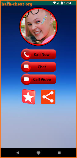 American Angel Call me !! : Fake Video Call screenshot