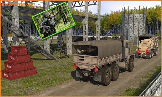 American Army Truck Simulator 2021:Army Truck Game screenshot