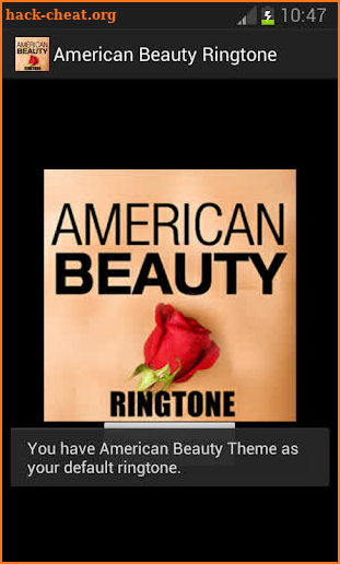 American Beauty Ringtone screenshot