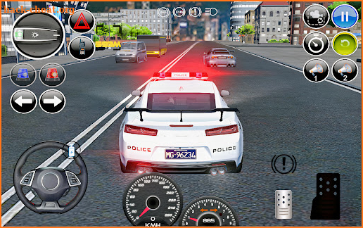 American Camaro Police Car Game: Police Games 2021 screenshot