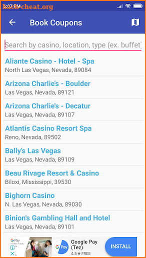 American Casino Guide screenshot