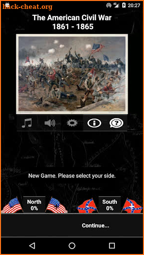American Civil War game FULL screenshot