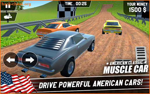 American Classic Muscle Car Driving screenshot