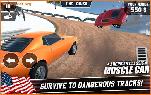 American Classic Muscle Car Driving screenshot