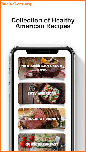 American cookbook - American food recipes screenshot