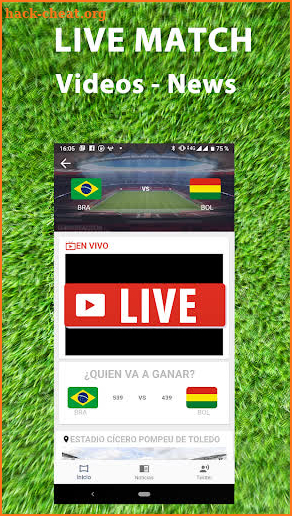 American Cup Brazil 2019 Live Games Fixtures screenshot