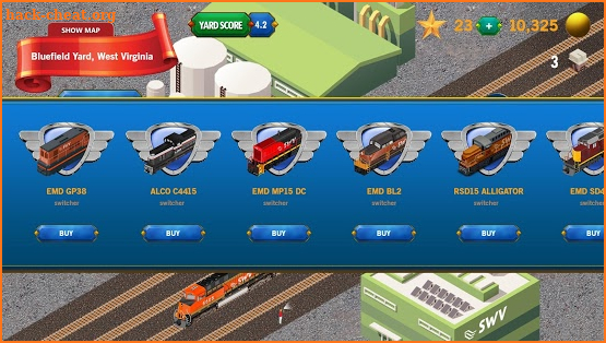 American Diesel Trains: Rail Yard Simulator screenshot