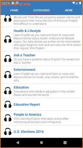 American English Listening screenshot