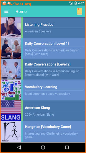 American English Speaking screenshot