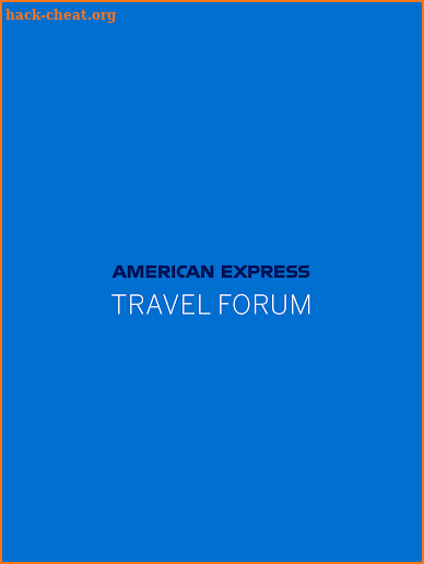 American Express Travel Forum screenshot