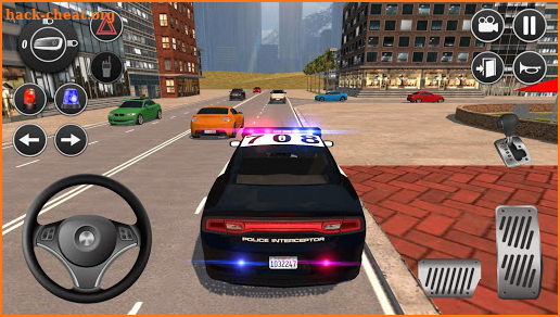 American Fast Police Car Driving: Offline Games screenshot