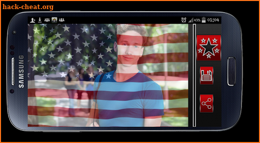 American Flag Filter screenshot