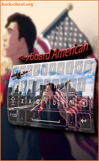 American Flag For Keyboard   USA 2020 screenshot