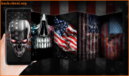 American Flag Live Wallpaper Themes screenshot