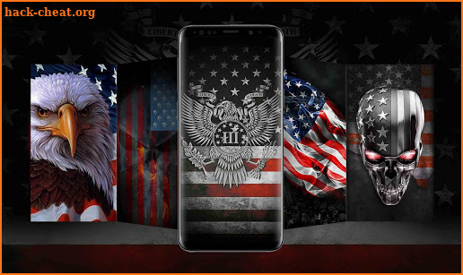 American Flag Live Wallpaper Themes screenshot