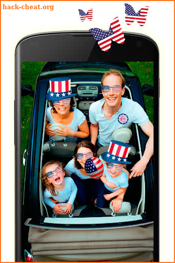 American Flag Stickers screenshot