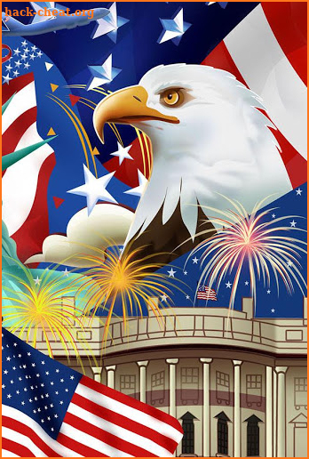 American Flag Wallpaper screenshot
