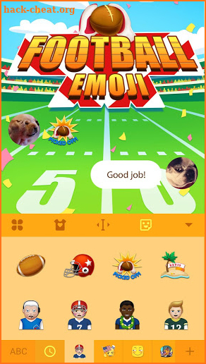 American Football Emoji screenshot