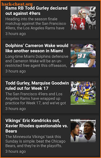 American Football News screenshot