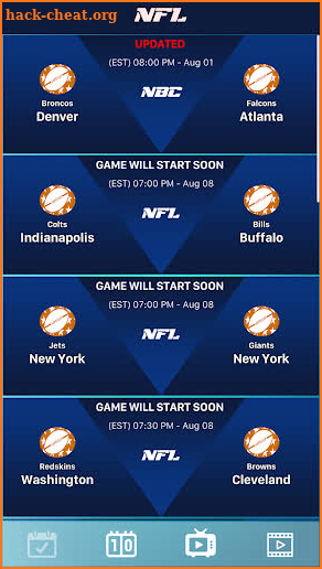 American Football NFL Live screenshot