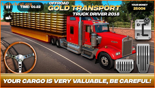 American Gold Transporter Truck Driver screenshot
