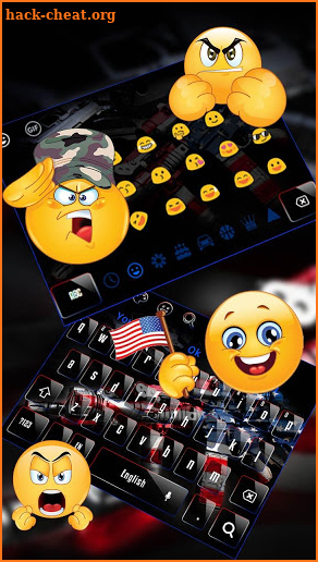American Gun Keyboard screenshot