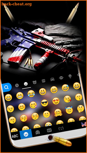 American Gun Keyboard Theme screenshot
