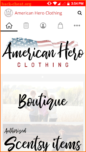 American Hero Clothing screenshot