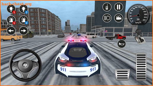 American i8 Police Car Game 3D screenshot