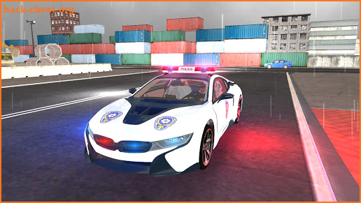 American i8 Police Car Game 3D screenshot