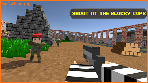 American Jail Break - Block Strike Survival Games screenshot