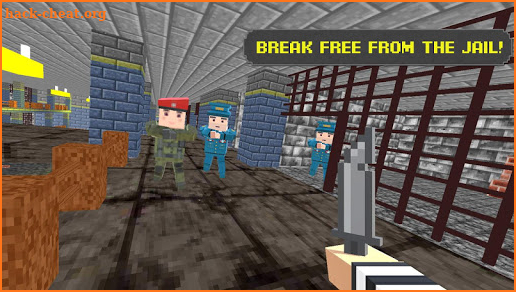 American Jail Break - Block Strike Survival Games screenshot