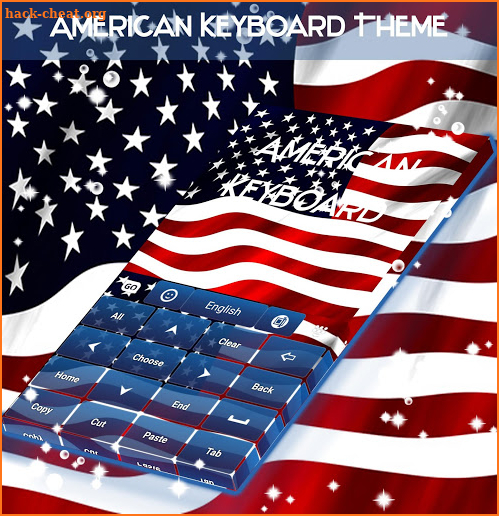 American Keyboard Theme screenshot