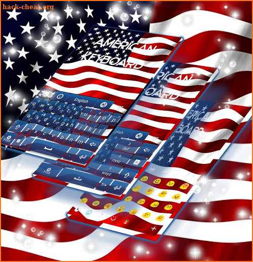 American Keyboard Theme screenshot