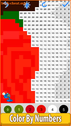American Logo Color by Number - Pixel Art Coloring screenshot