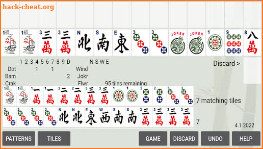 American Mahjong Practice 2022 screenshot