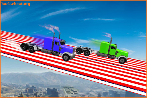 American Mega Ramp Truck Racing Stunts: Impossible screenshot