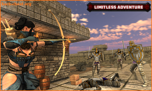 American Ninja Sword Fight with Assassin Warrior screenshot