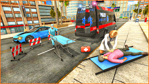 American Police Ambulance Game screenshot