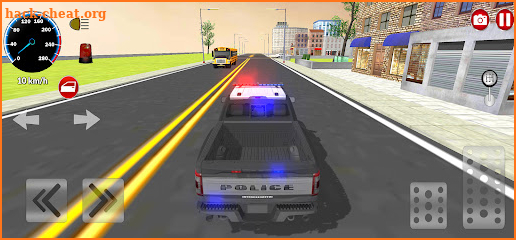 American Police Truck Driving screenshot