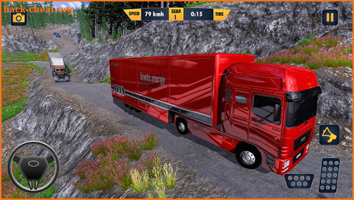 American Truck Cargo Car Transporter Driving screenshot