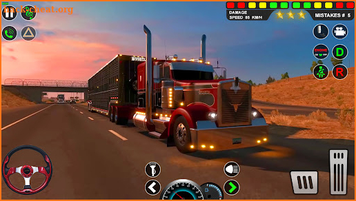 American Truck Cargo Driving screenshot