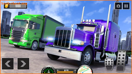 American Truck Simulator 3D screenshot
