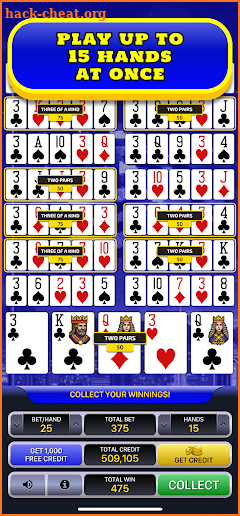 American Video Poker screenshot